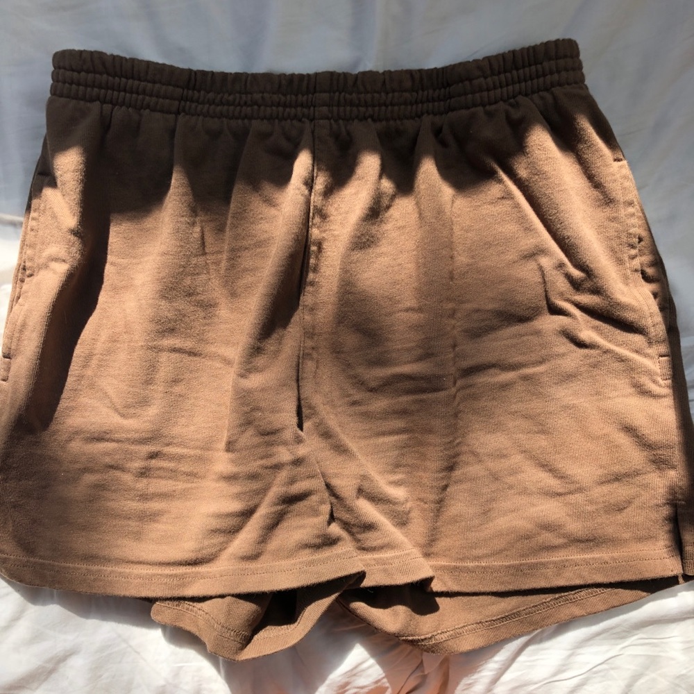 Brandy Meville Brown Shorts